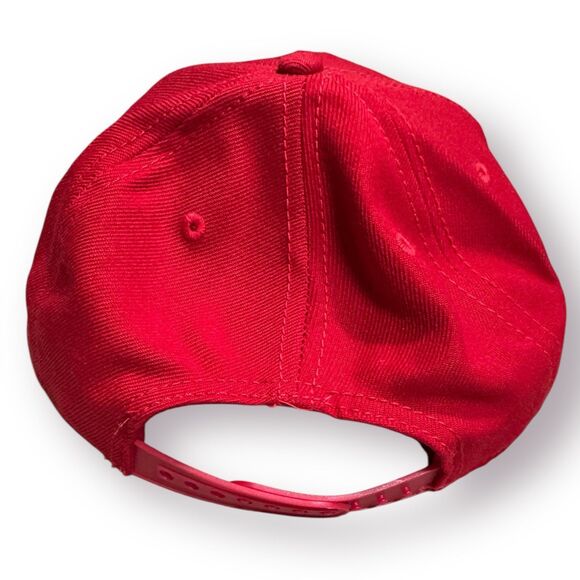 Los Angeles Angels Anaheim USA American Flag Strapback Cap Red Hat - Picture 3 of 5